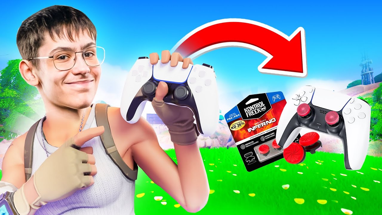 Ich habe KontrolFreeks in Fortnite ausprobiert...