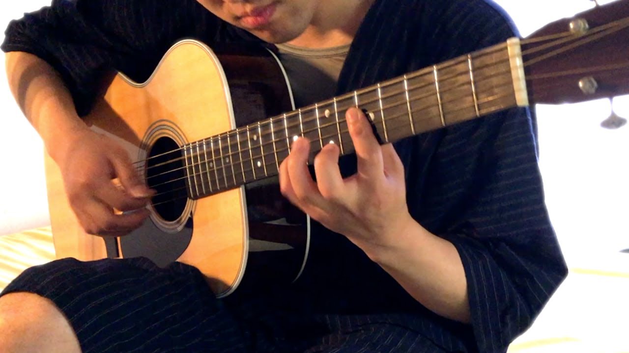 Kiki's Delivery Service - A Town With An Ocean View (Fingerstyle Guitar)