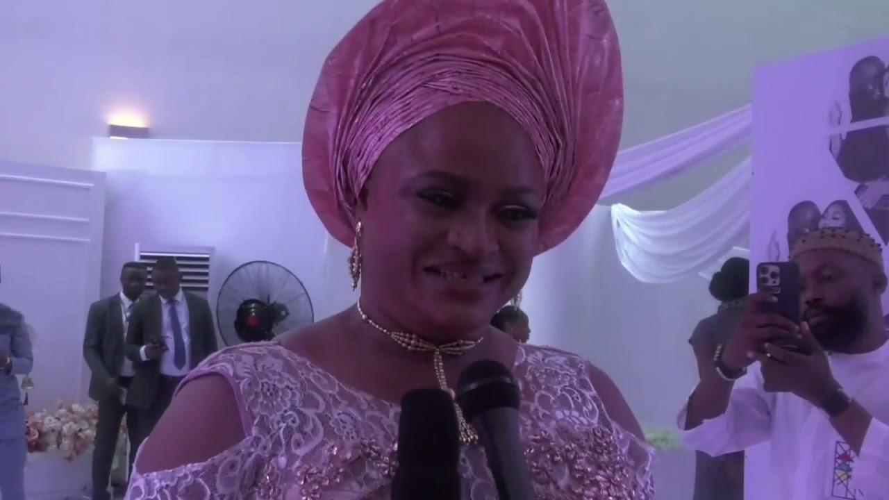 Dignitaries Grace Wedding of Governor Otu’s Step-Son, Francis, and Sylvia