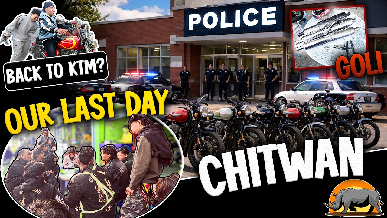 Finally, we escaped‼️ Last day in chitwan😢 - Rahul Thakuri