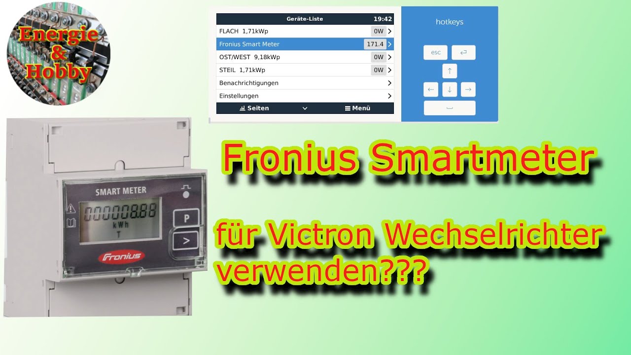 Fronius Energy Meter am victron VenusOS Raspberry PI