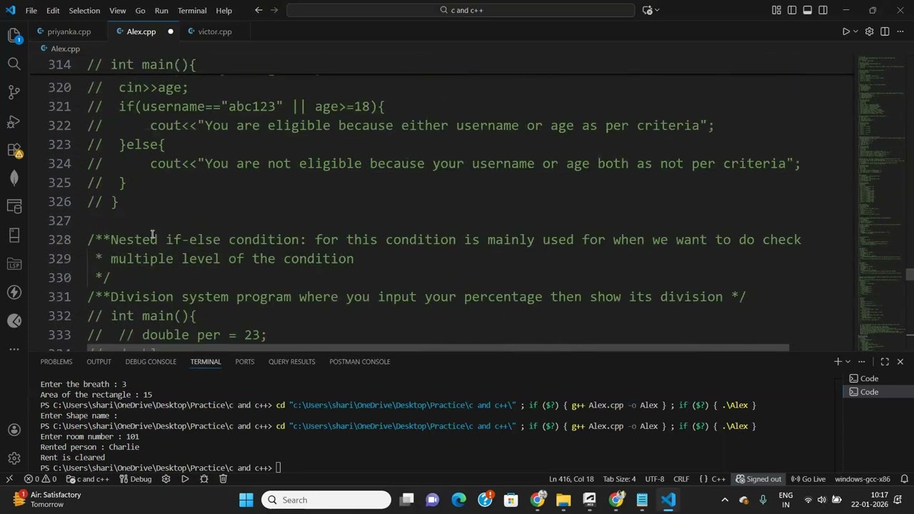 C++ Nested If vs. Switch Case: Which One Should You Use? (Part 5)