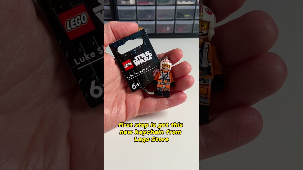 Простое улучшение для вашей минифигурки пилота Люка из Lego Star Wars! #lego #legostarwars