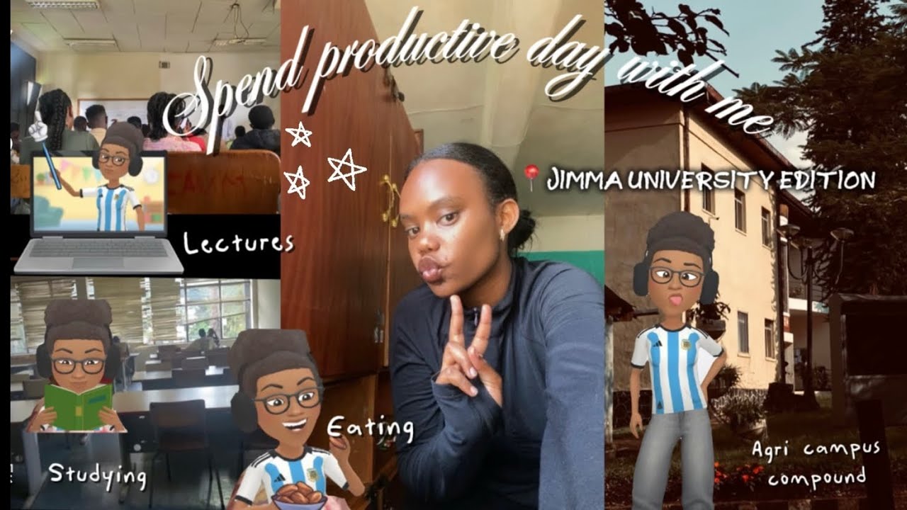 Spend a productive day with me in Jimma university as a fresh man student 👩&zwj;💼📚🍂