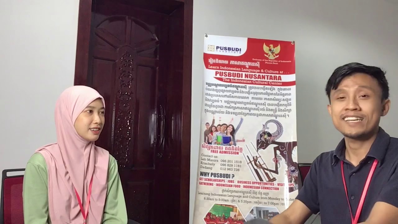 Ngobrol bareng orang Kamboja | ជជែកជាមួយមិត្តឥណ្ឌូនេស៊ីមកពីប្រតេសកម្ពុជា។