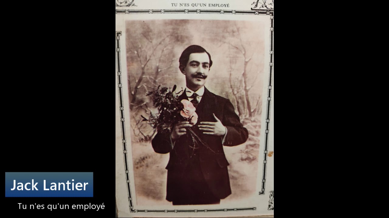 Jack Lantier - Album Tendres Rengaines - Tu n'es qu'un employé