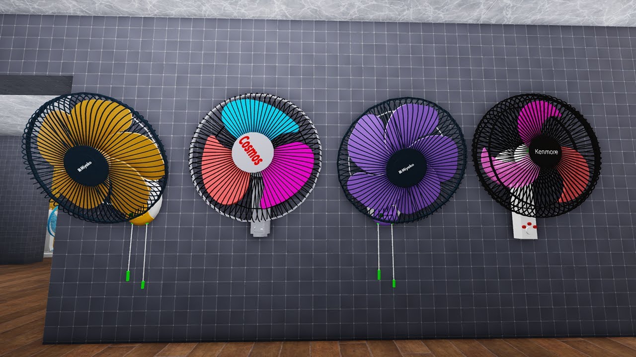 COLORFUL Blade Makes This Wall Fan STAND OUT!