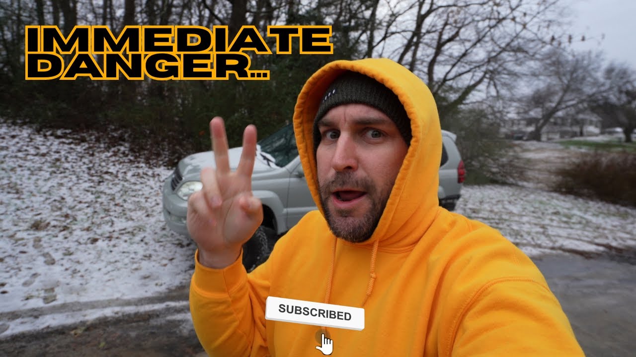 Snow, Sleet, and near DEATH! ❄️ Wanna come?