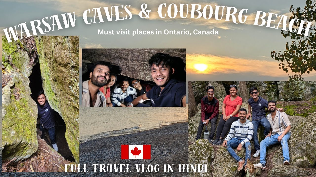 Hidden Gems of Ontario: Warsaw Caves, Quarry Bay Beach, and Cobourg Beach | Travel Vlog of Canada