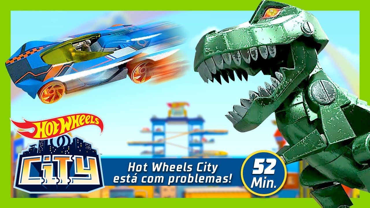 HOT WHEELS CITY est&aacute; com problemas! 🏦💥🦖 | Hot Wheels Portugu&ecirc;s