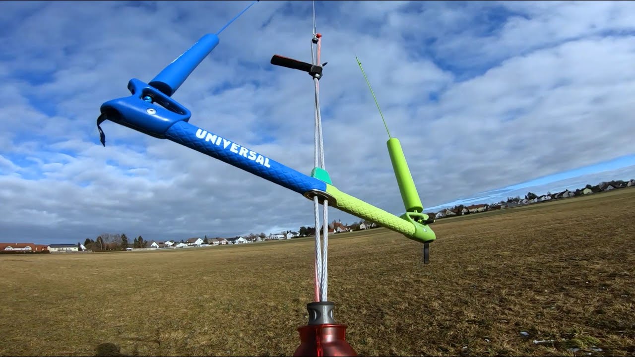 DIY Sliding bar stopper & Kite Attitude Bar aka2, Peak5 8qm testing!