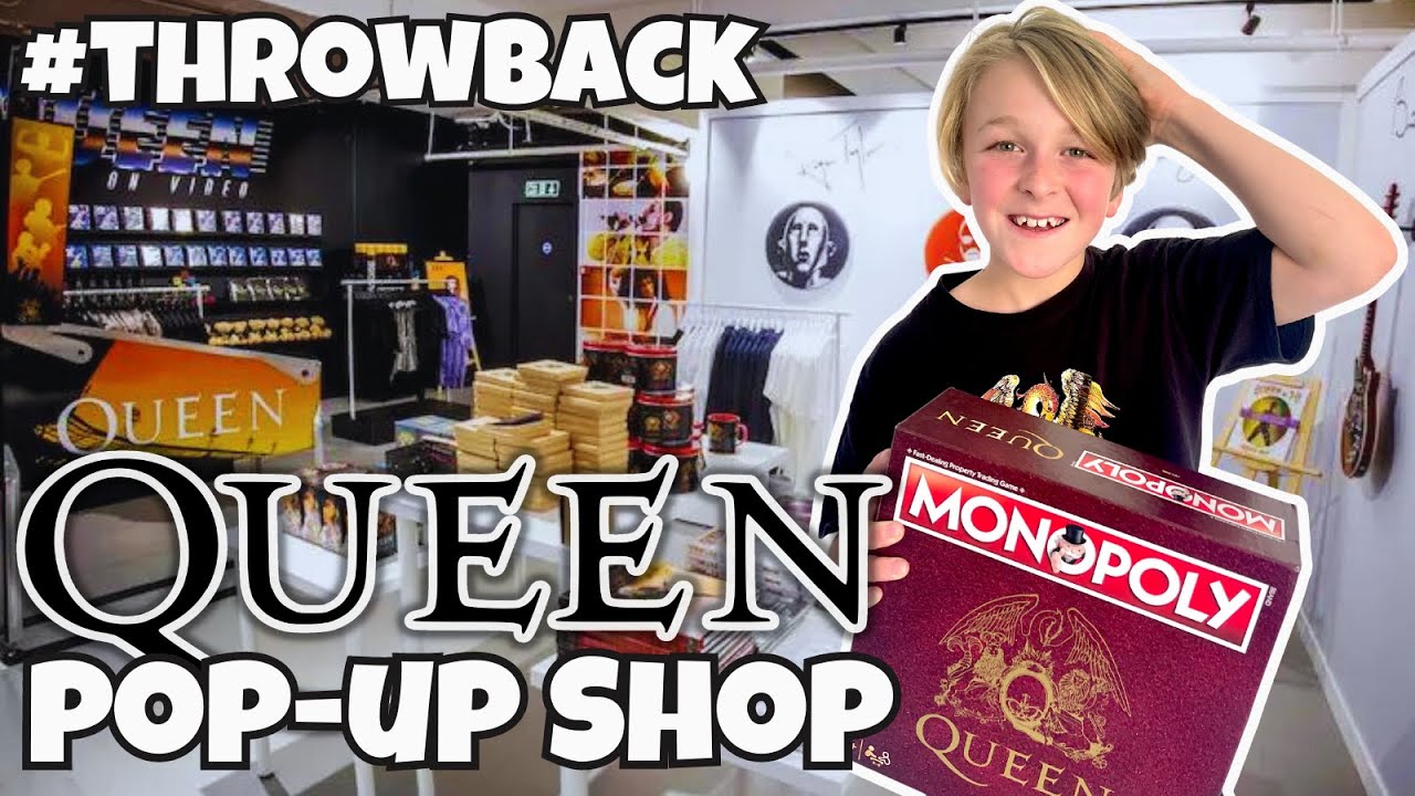 Queen Pop-Up Shop (London) Throwback to October 2021 - Harry Churchill BGT / Harry's Guitar Time
