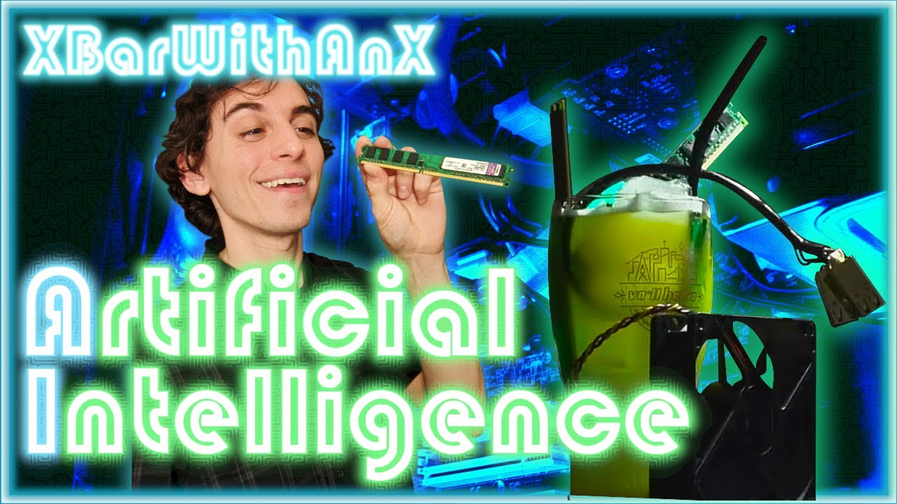 Cameroxn's XBar | Circuit Boards and Glow Sticks Make a Pretty Wicked Garnish