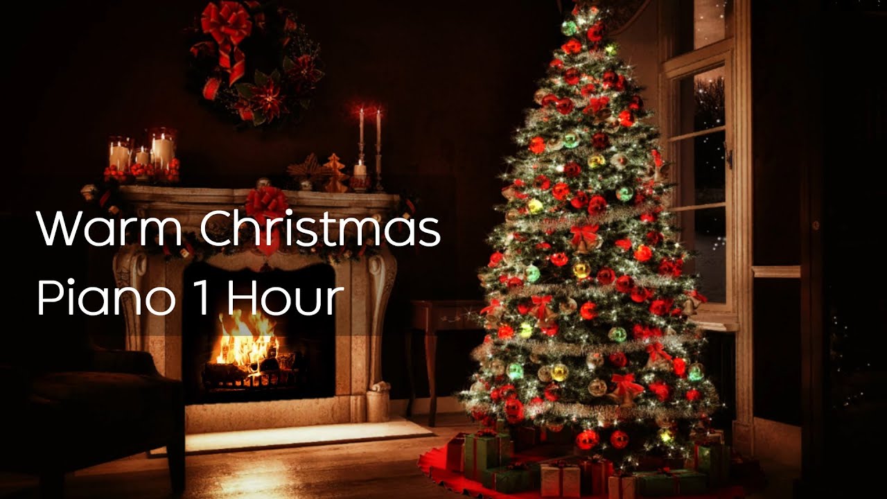 🎄따뜻한 난롯가 옆에서 듣는 잔잔한 크리스마스 피아노│고요한밤 거룩한밤, Noel, O Holy Night