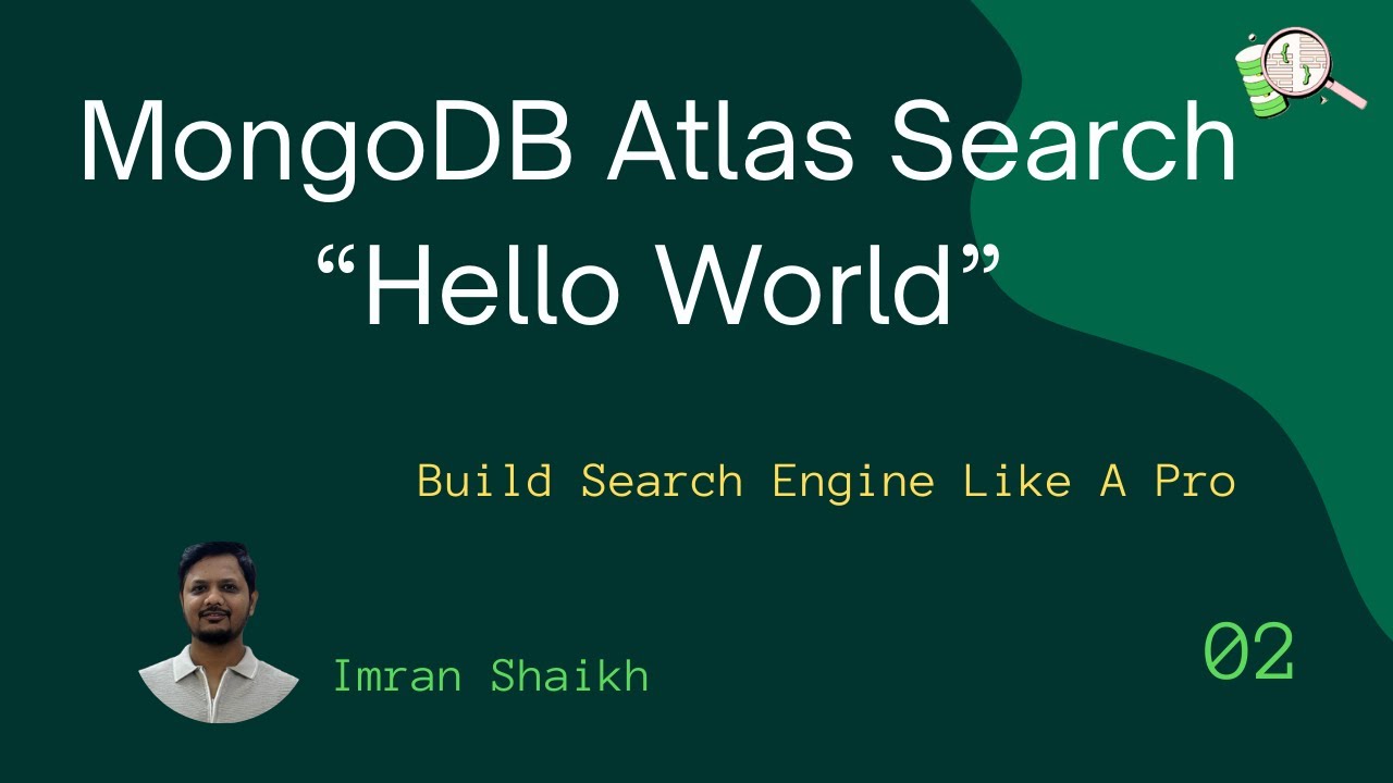 #2 🔍 Intro MongoDB Atlas Search &ndash;