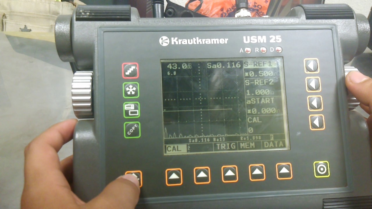 Calibración de equipo de ultrasonido