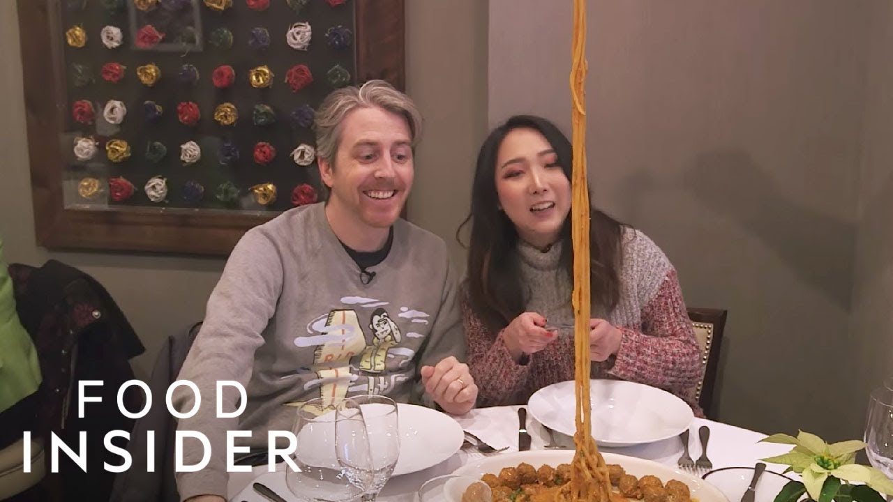 We Tried The Longest Pasta Noodle In New York City