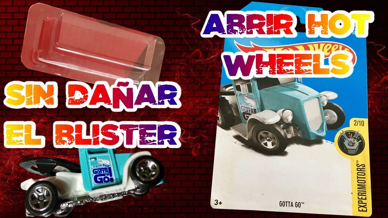 CÓMO ABRIR UN HOT WHEELS SIN DAÑAR EL BLISTER / HOT WHEELS OPENING WITHOUT DAMAGING THE BLISTER