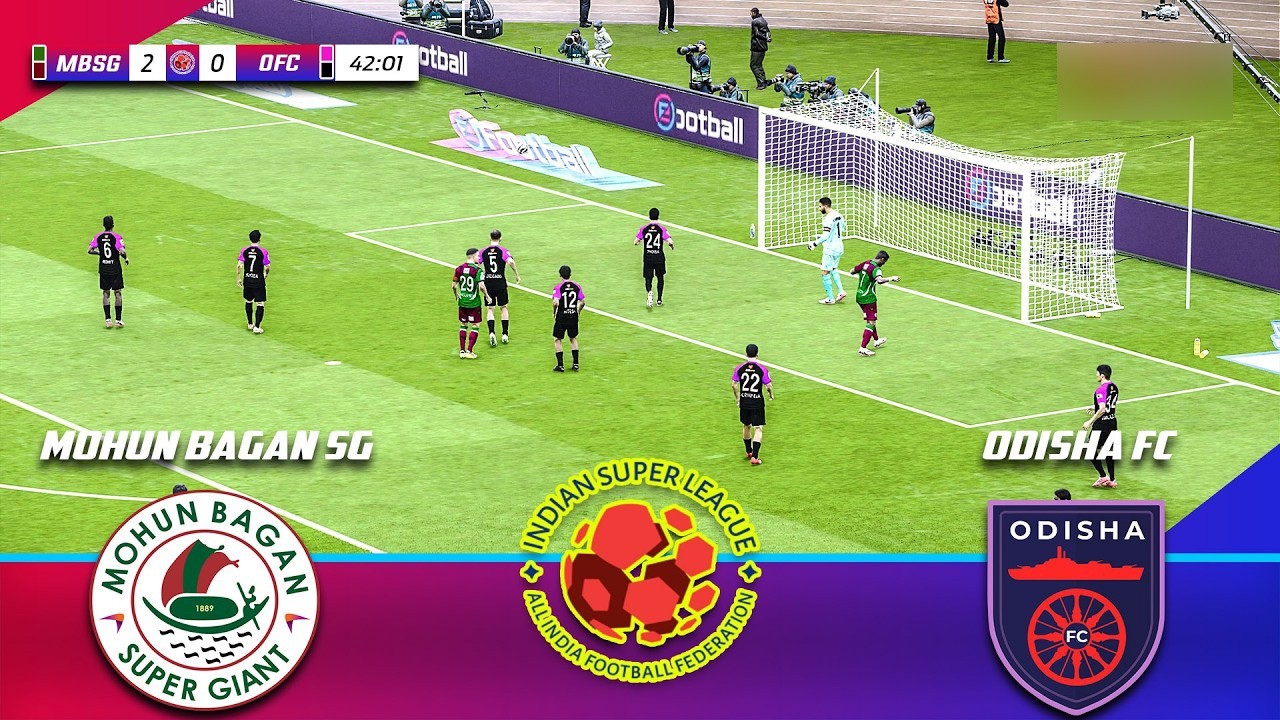 ⚡Odisha FC vs. Mohun Bagan Super Giant : ISL 2025-26 🔥 #isl #mohunbagan #odishafc