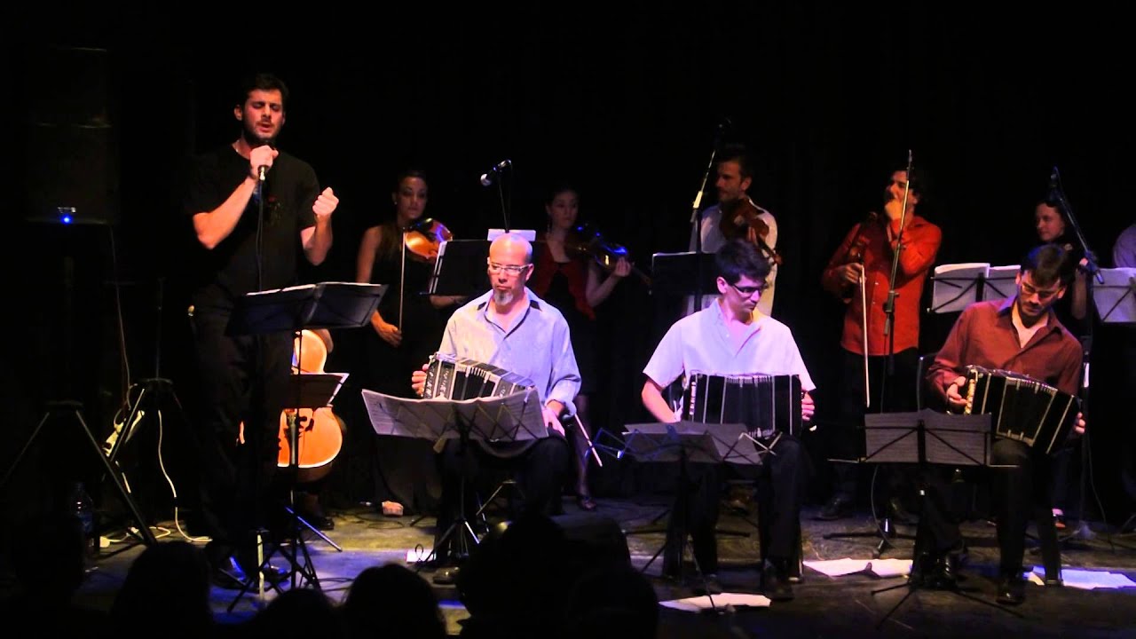 Milonga triste - Orquesta Arquet&iacute;pica de Ramiro Gallo junto a Emiliano Castignola -  2014