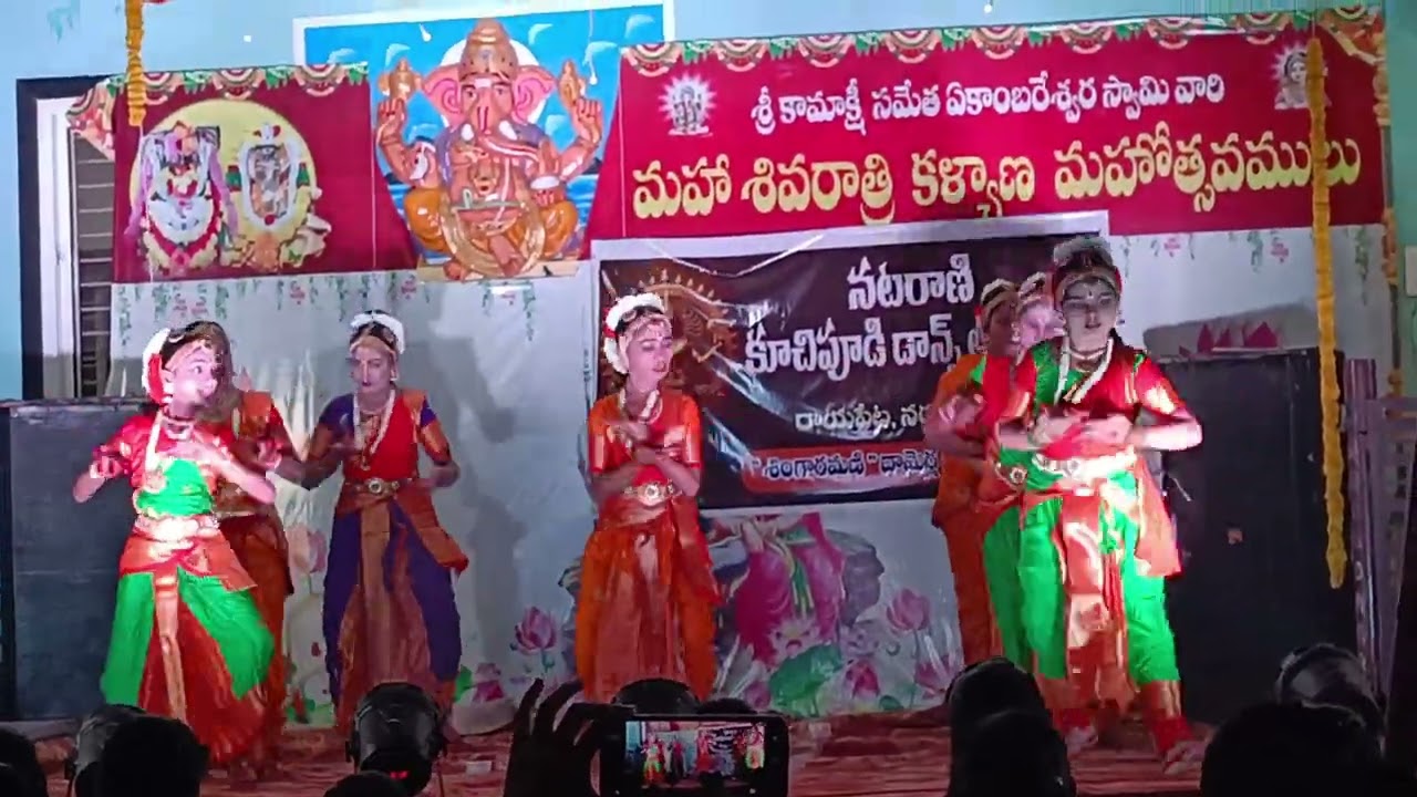 Kuchipudi dance performance @ in NARSAPUR#