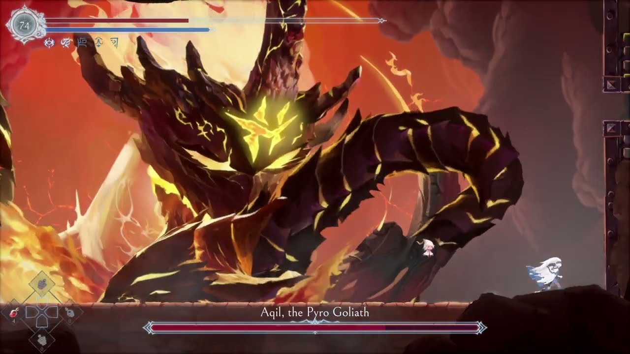 Afterimage Pt. 30, Field of Pyro exploration and first few attempts against Aqil, The Pyro Goliath!