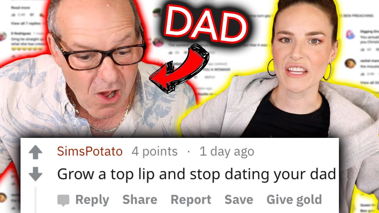 Reading Mean Comments With My Dad (unexpected reaction)