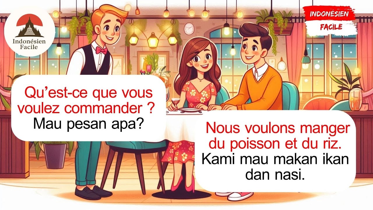 Apprendre l’indonésien pas à pas | Langue indonésienne pour débutants | Leçon 6