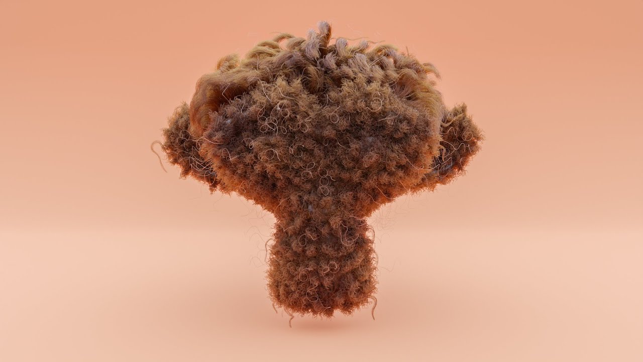 Урок по Blender: создание шерсти животных