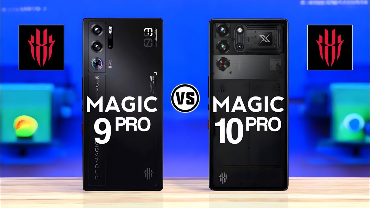 Red Magic 9 Pro Vs Red Magic 10 Pro. #Trakontech