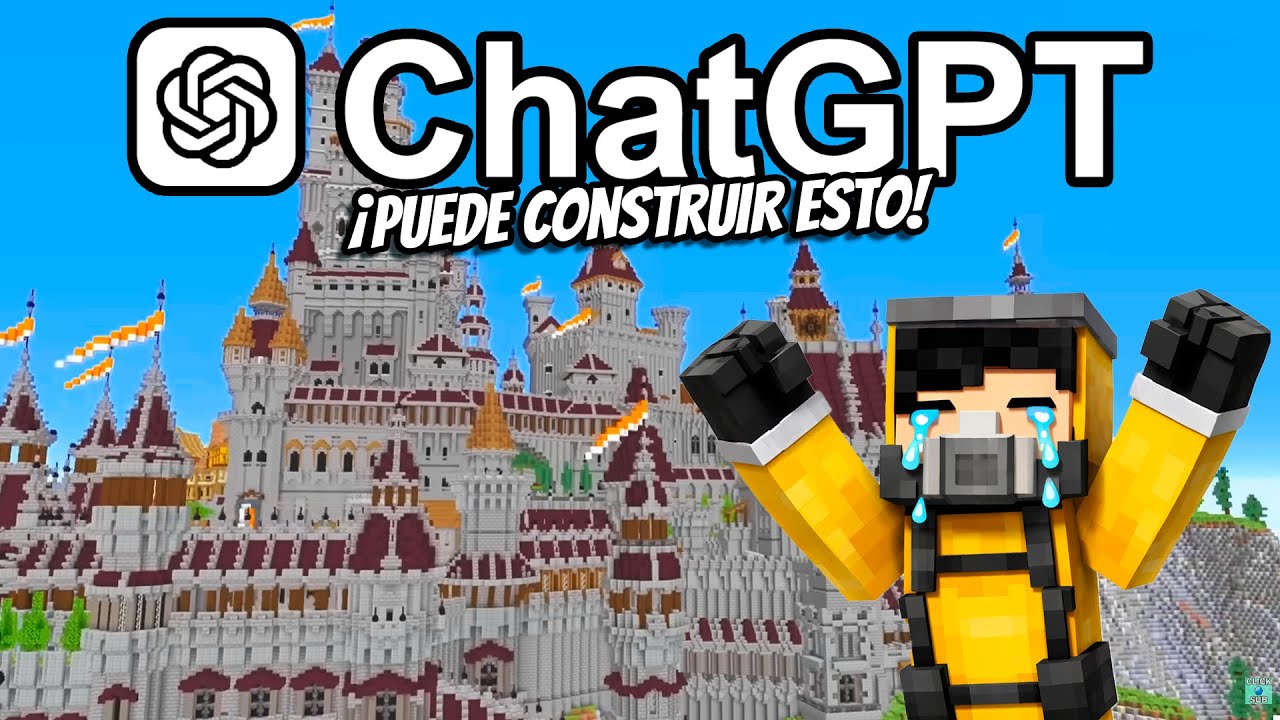 ¿Puede ChatGPT crear un MAPA DE MINECRAFT? | EXPERIMENTO