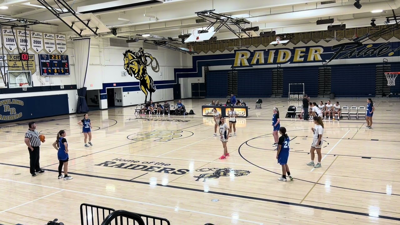 Alta Loma jv girls vs Rowland
