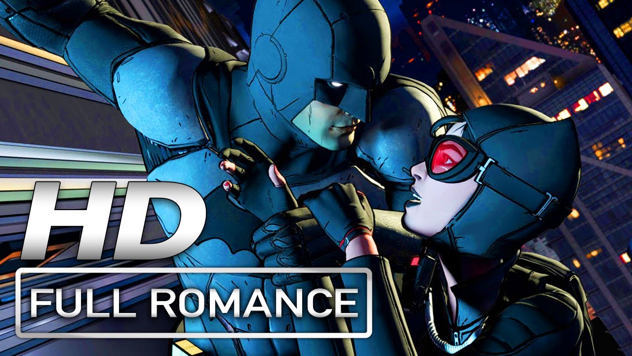 Batman and Catwoman FULL ROMANCE (Telltale Series Season 1) HD