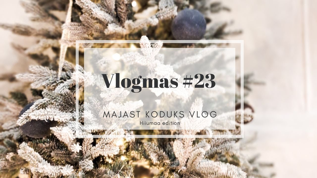 Vlogmas #23: Küpseta Jimmyga jõulukringit ja õunapirukaid