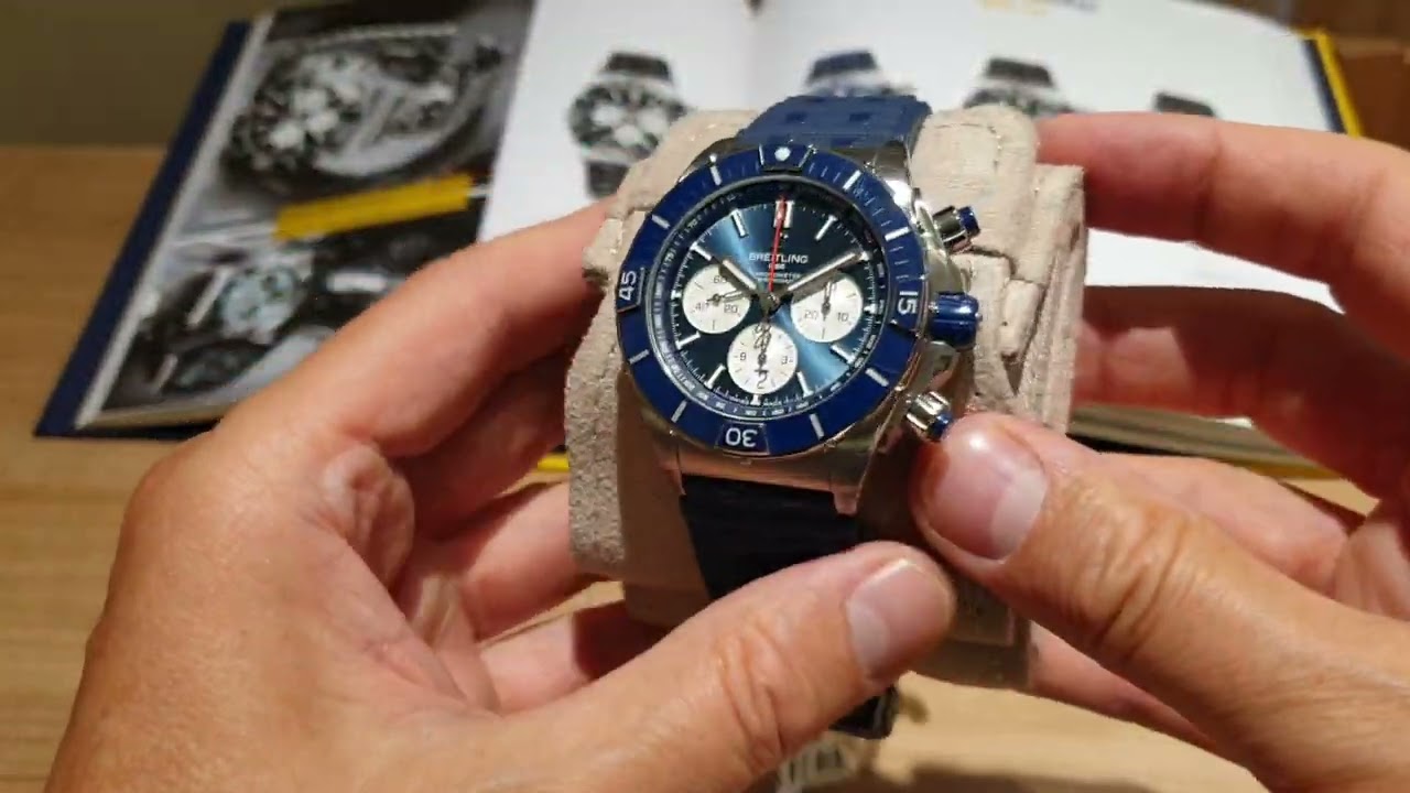 ZEGAREK BREITLING SUPER CHRONOMAT B01 44   AB0136161C1S1  W. Śliwiński