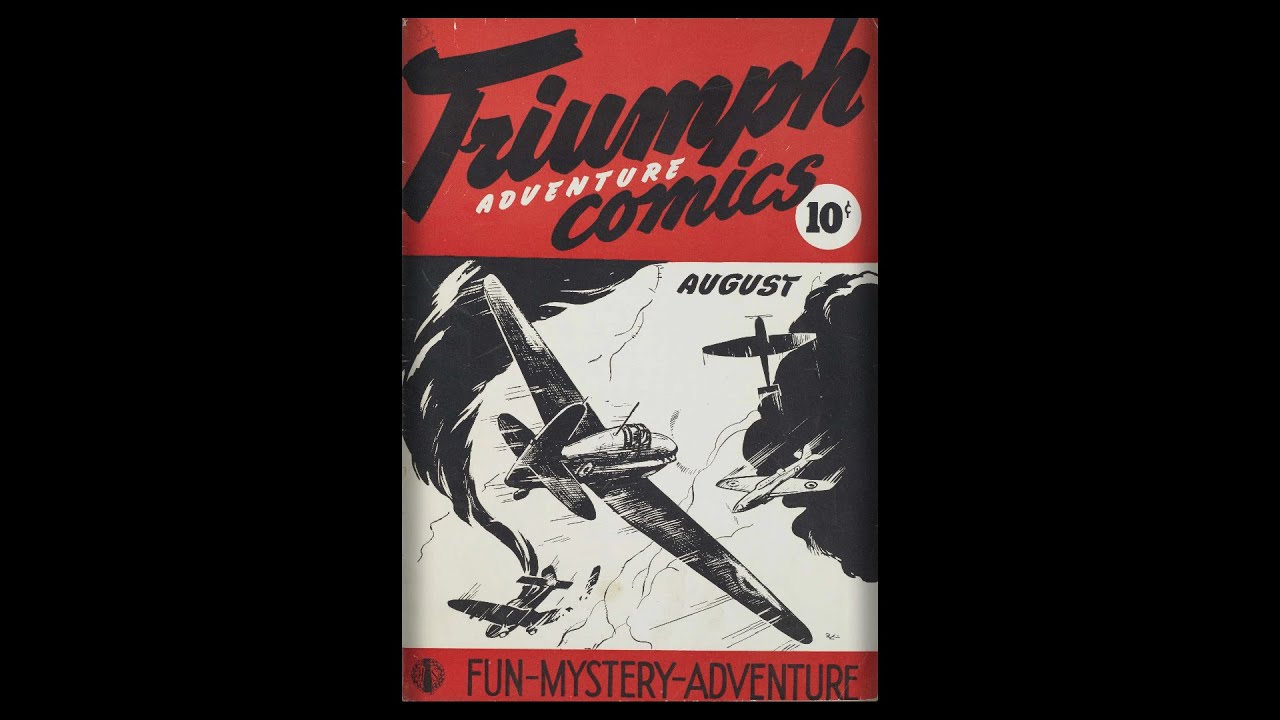 CANADIAN 1940's COMICS__Triumph Adventure Comics 001 (1941 08) - Bell Features