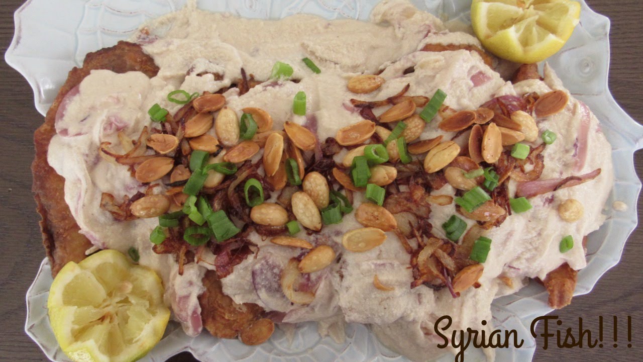 Syrian Fish!! (SOOOOO GOOD)