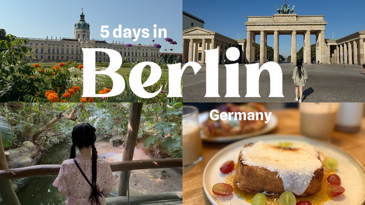 5 days in Berlin 💃🏻 | Quit job and travel the first time in Germany 🇩🇪 Cafes & restaurants hopping