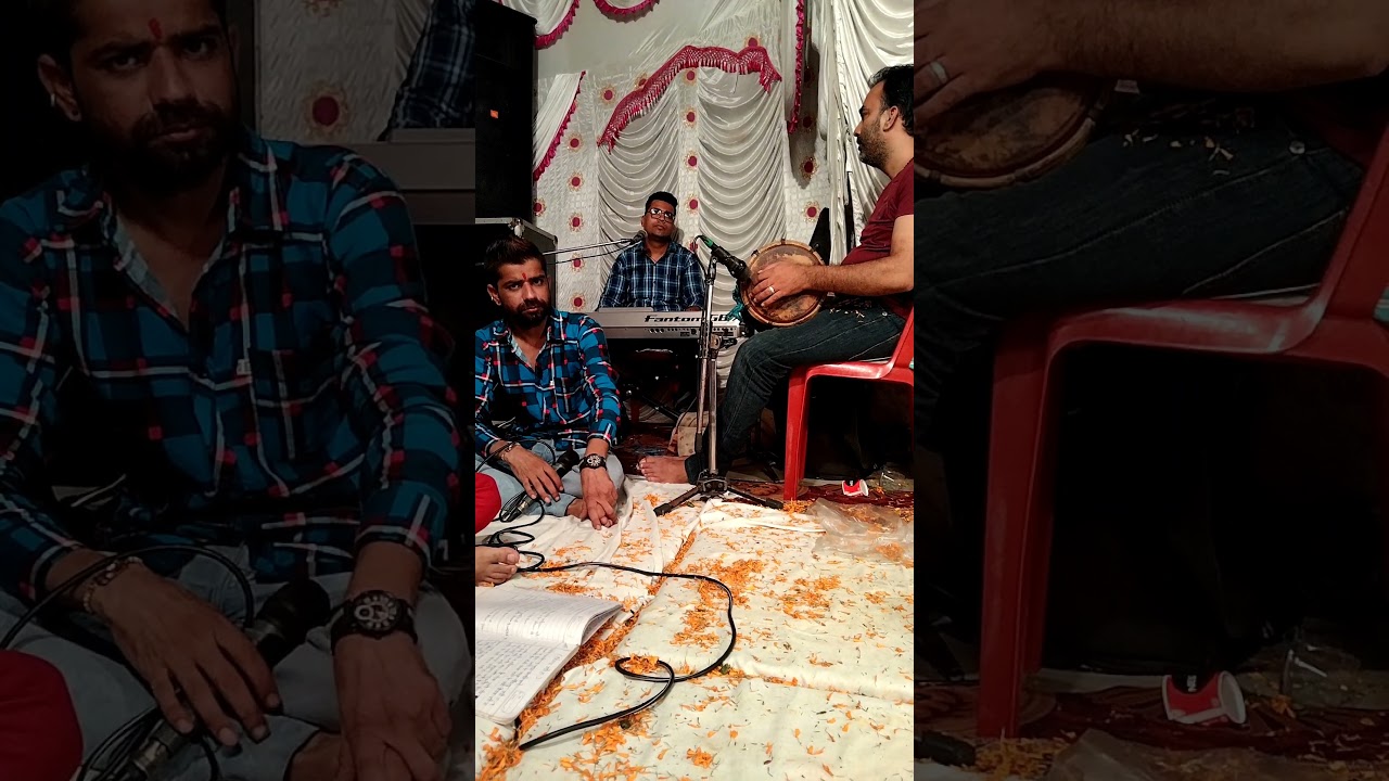 Hoshiarpur live jagrata , Vicky Sharma and party. contact 9855727421🙏🙏 Jai mata de
