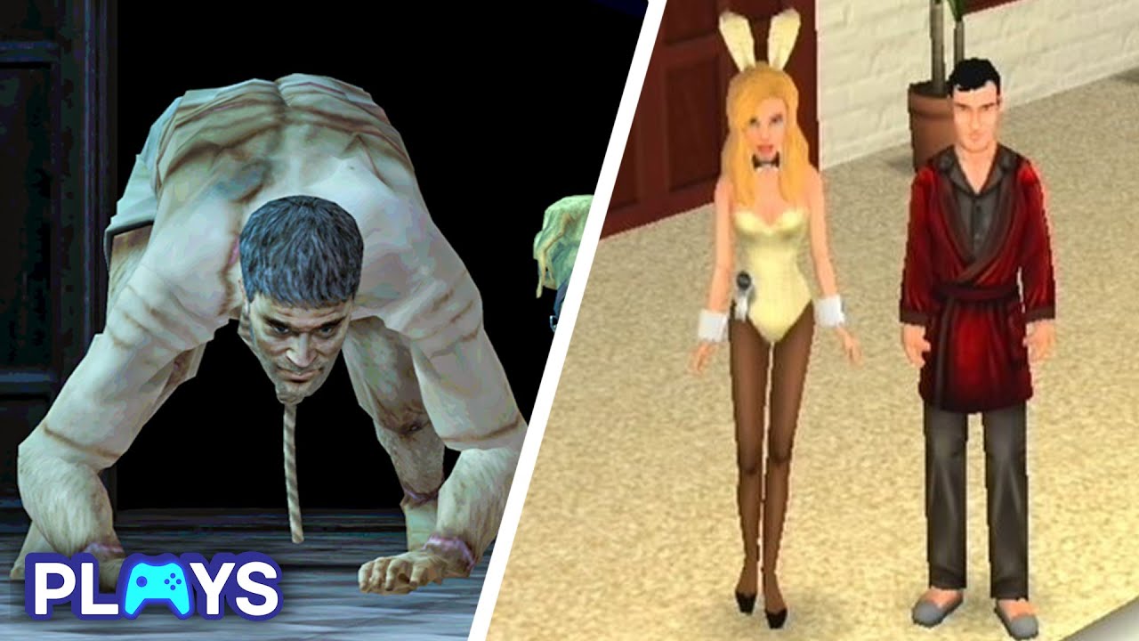50 САМЫХ СТРАННЫХ игр для PS2 (по жанрам)