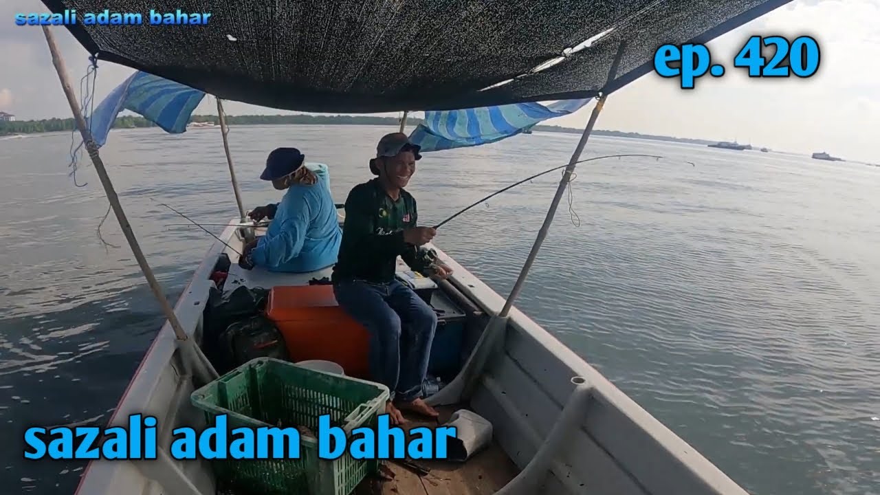 Mancing sembilang dapat 13kg ep.420