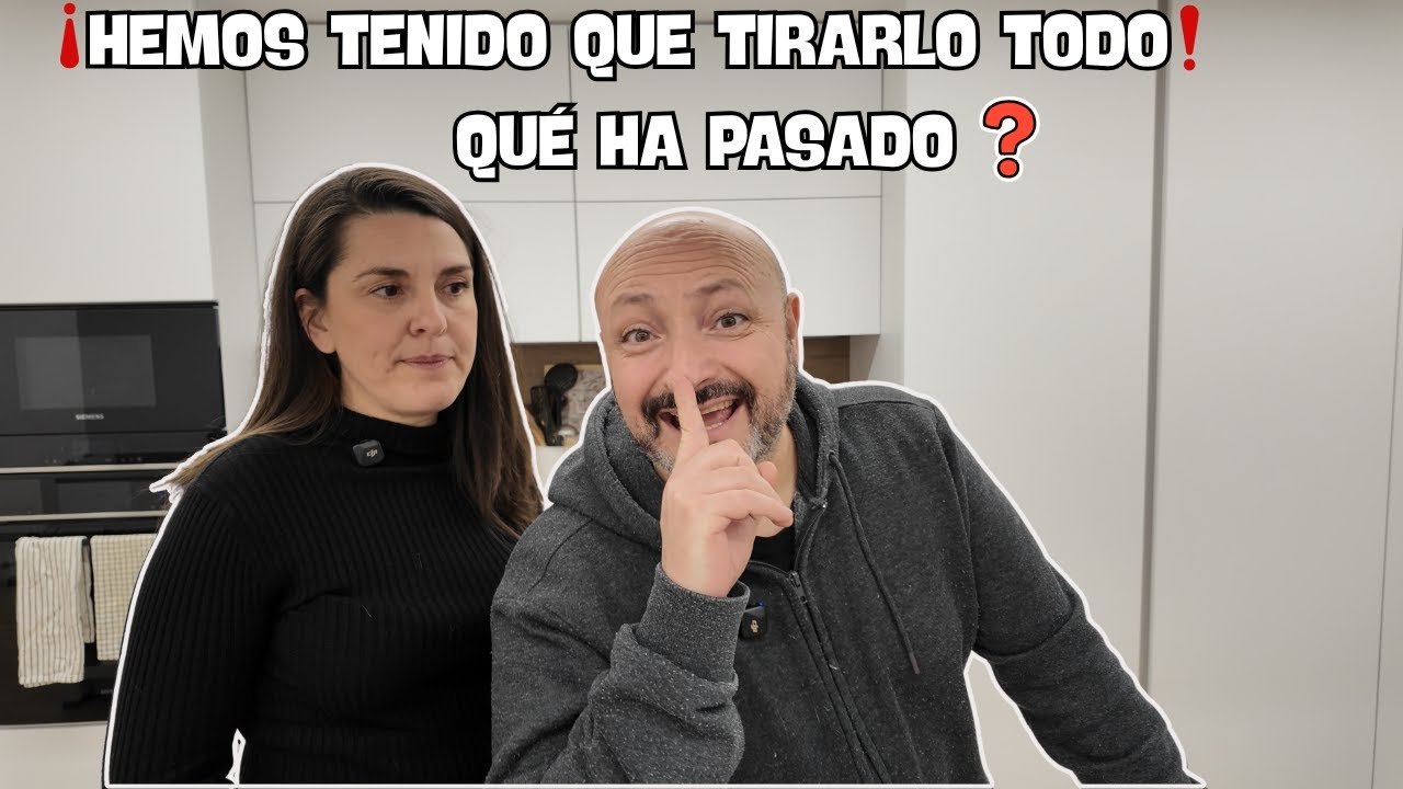 Hemos tenido que tirarlo TODO 😭 NO ESPERABA QUE PASARA ESTO ‼️