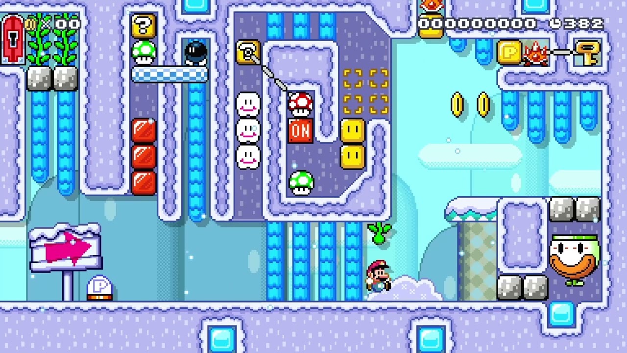 Super Mario Maker 2 | [One Screen Puzzle] | 6VD-1V2-C7G | Part 1