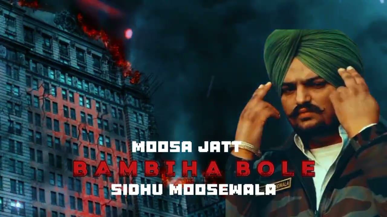 MOOSA JATT _ BAMBIHABOLE _ SIDHU_ MOOSEWALA_ Oficial Video