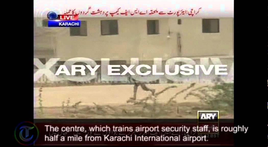 Gunmen attack Karachi airport training centre