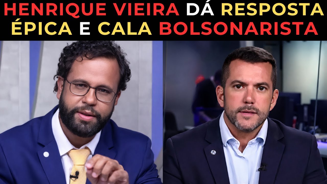 A Verdade dói: Bolsonarista Foi AMASSADO por Henrique Vieira em debate