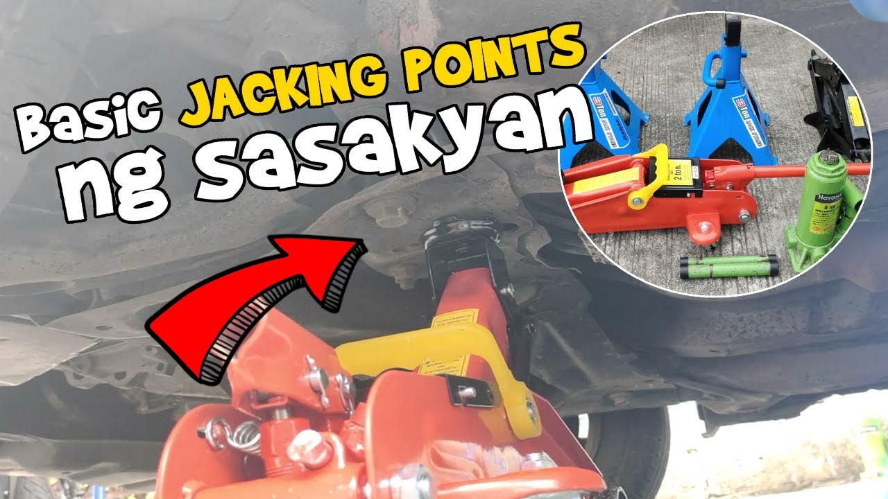 Saan Dapat ilagay ang Jack Stand Floor Jack Scissor Jack | Safe and Easy Way To Lift your Car