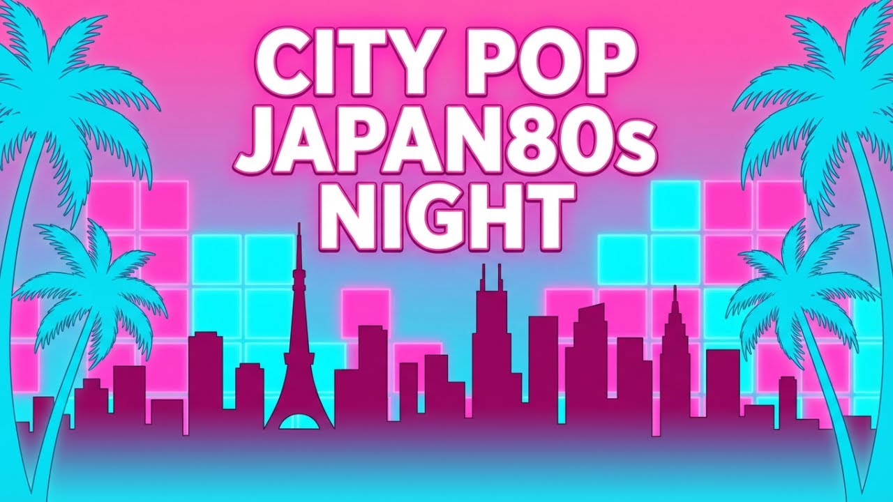 80s Japanese City Pop Radio Live | Late Night Tokyo Drive