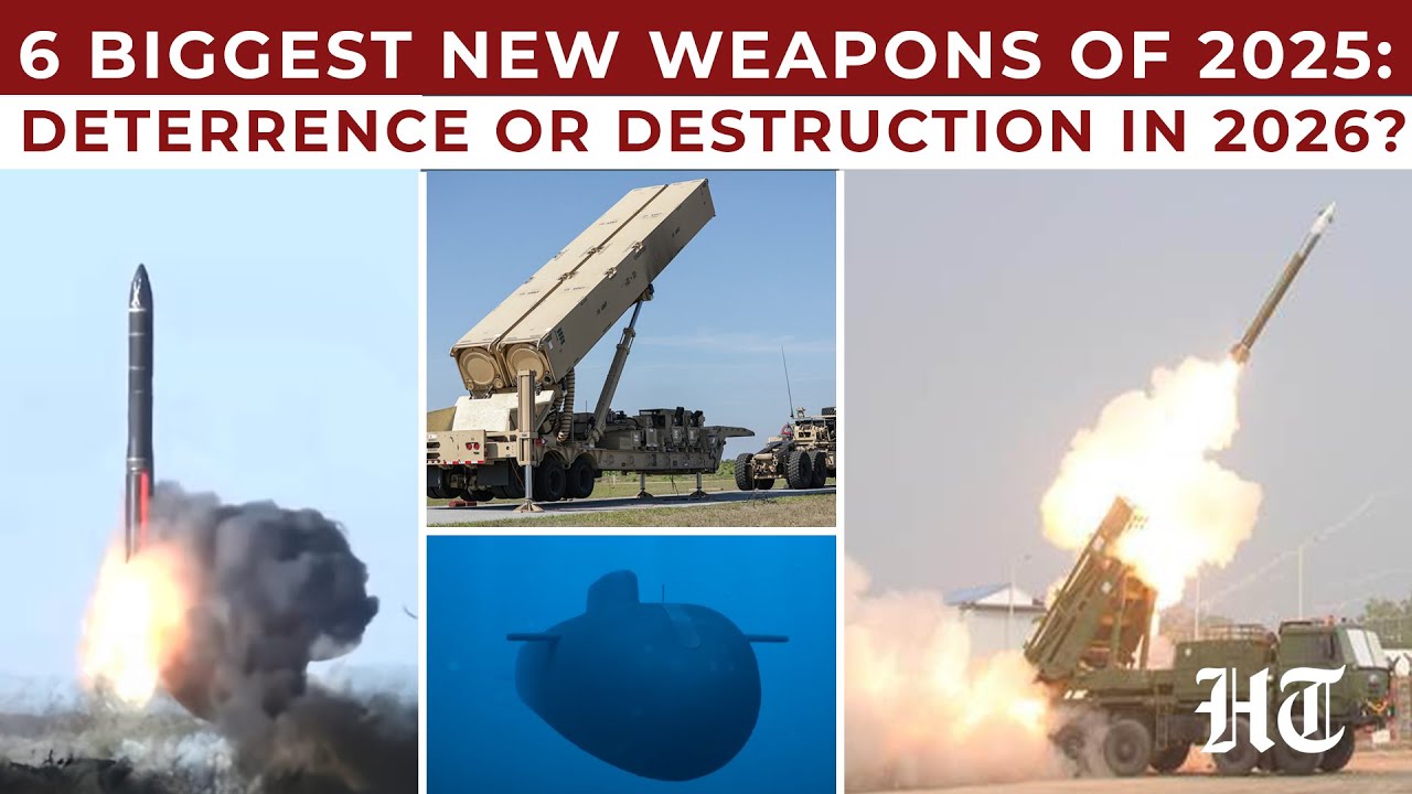 Шесть самых смертоносных новых видов оружия 2025 года от России, Китая, Индии и США: сдерживание ...