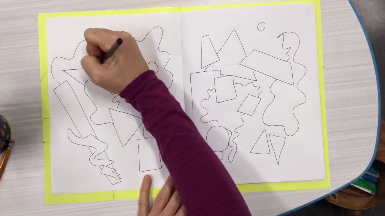 Abstract Shapes~ Organic vs. Geometric Shapes
